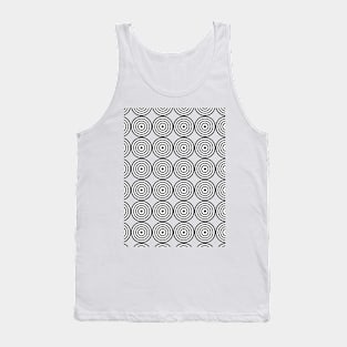 Abstract Circle Pattern Tank Top